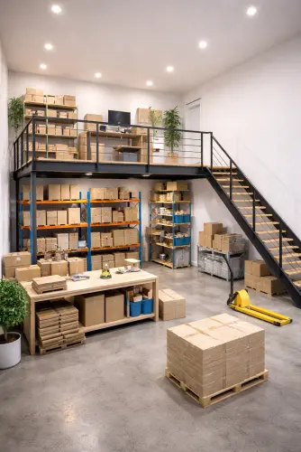 Kontraktor Mezzanine pegangsaandua