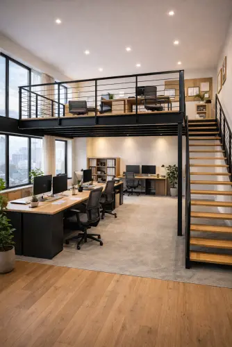 Kontraktor Mezzanine pegangsaandua