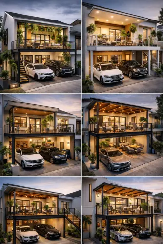 Mezannine Teras Rumah Keren di Pegangsaan Dua